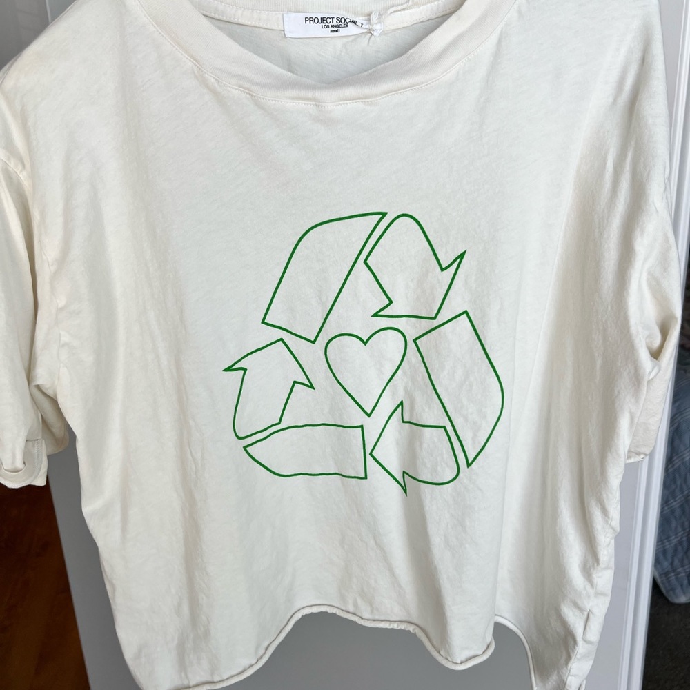 Project Social T Recycle love T shirt
